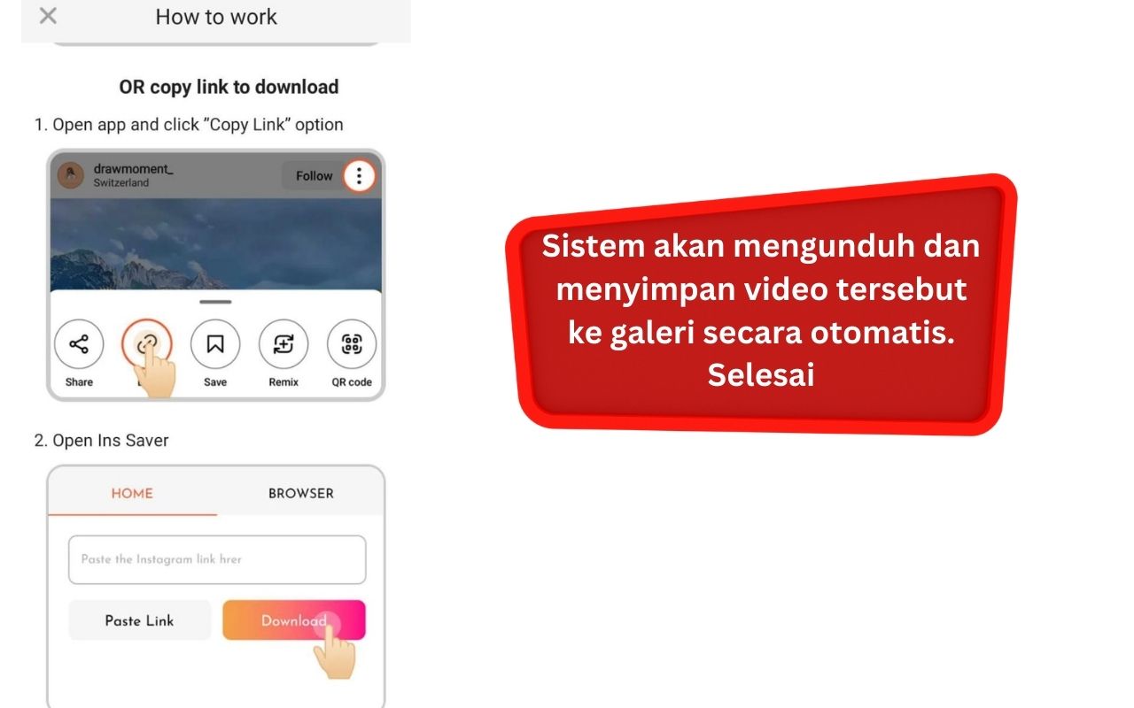 cara download ig stiry lewat website