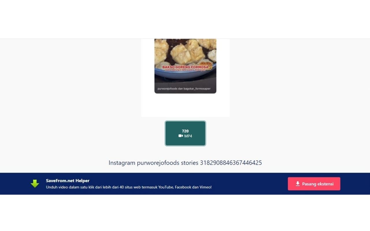 cara download story ig tanpa aplikasi