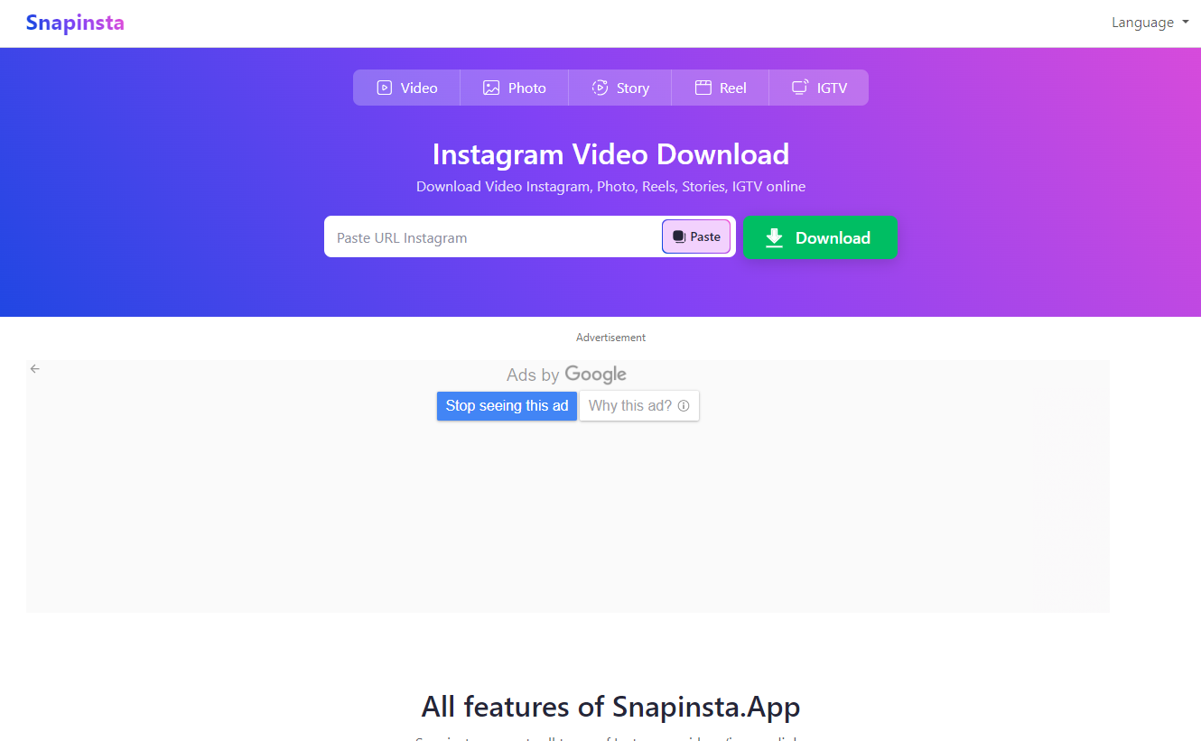 download videoo IG tanpa watermark