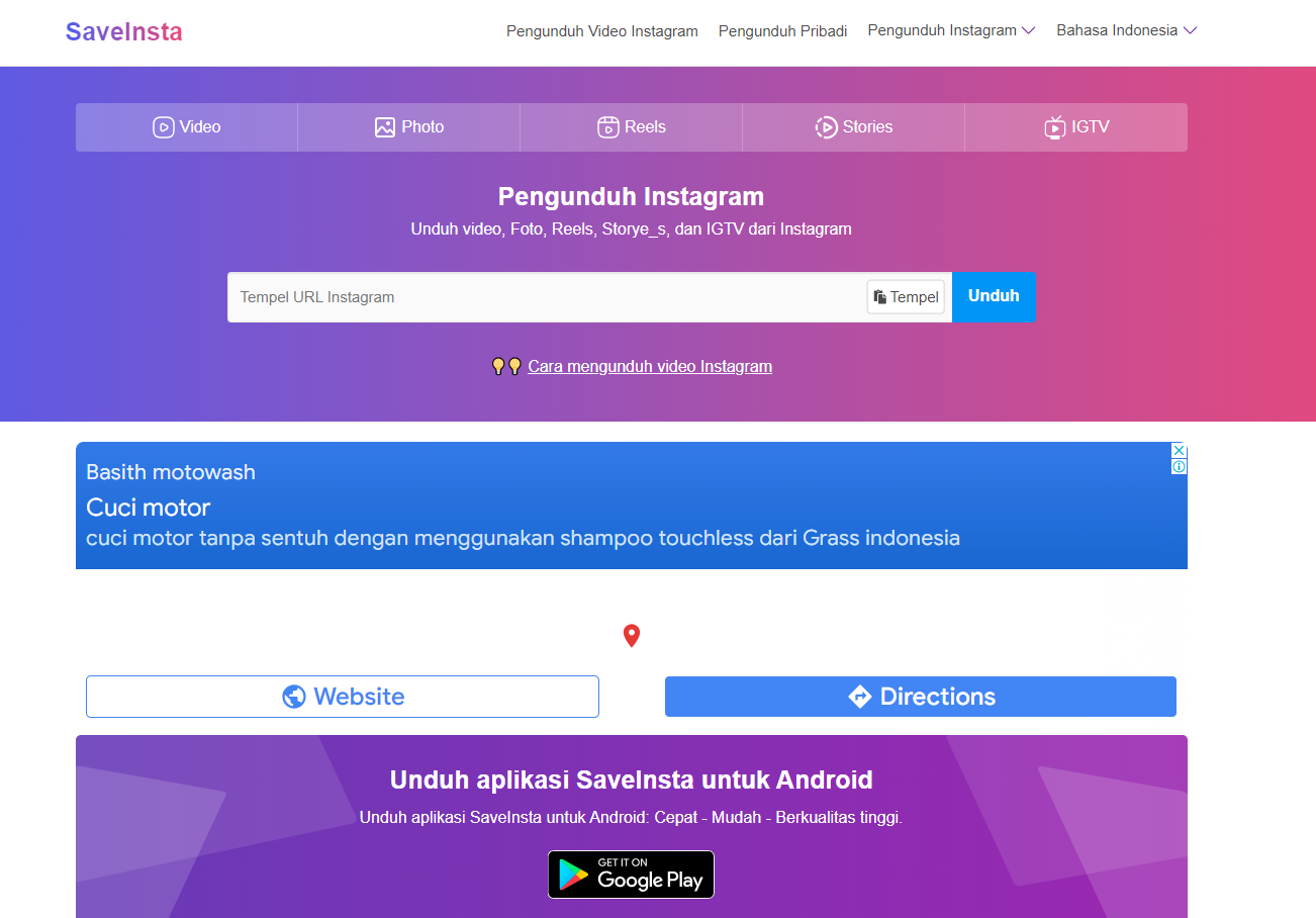 download video ig story tanpa aplikasi