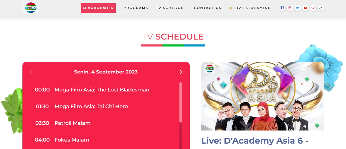 website streaming indosiar